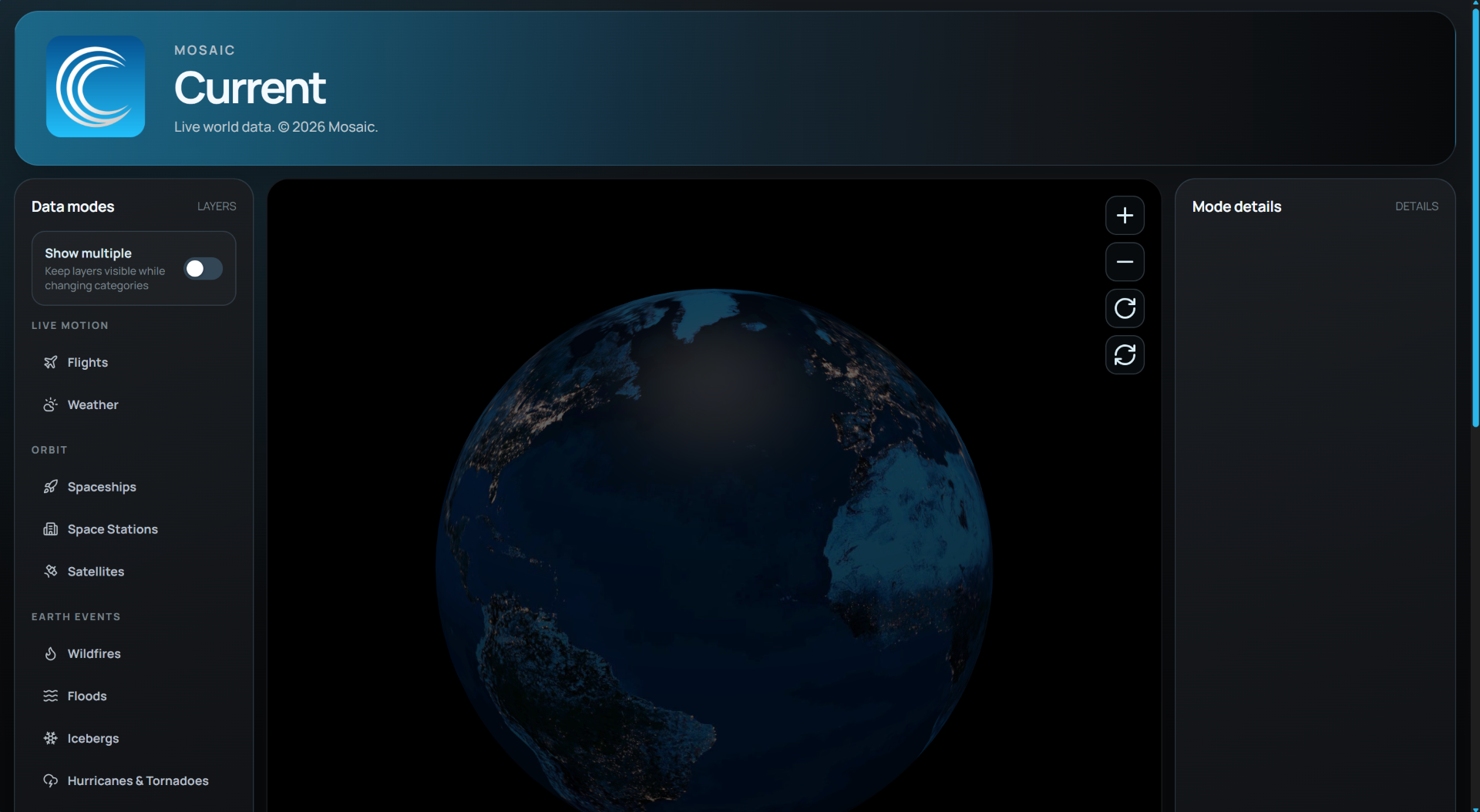 Current interface preview